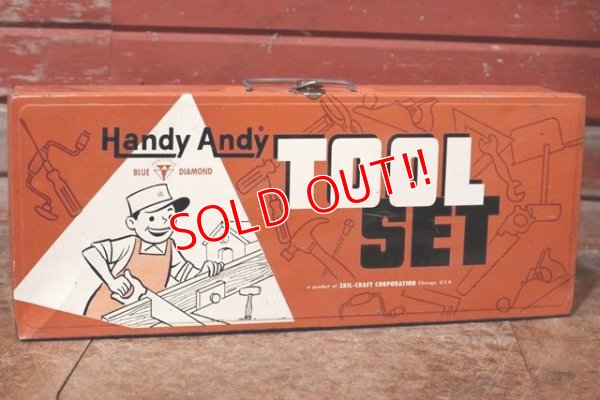 画像1: dp-200401-16 Handy Andy / Vintage Tool Box