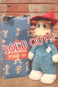 ct-200403-01 Quick Draw McGraw / Knickerbocker 1950's Rubber Face Doll