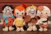 画像1: ct-200403-34 The Flintstones / Knickerbocker 1970's Cloth Doll Set (1)