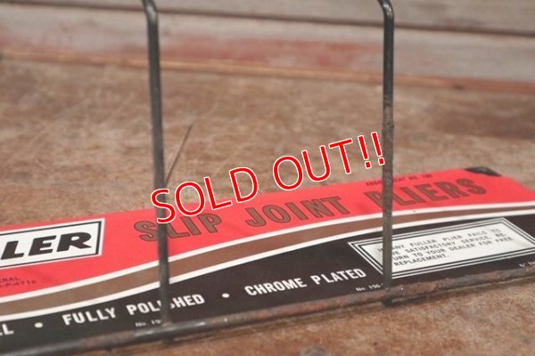 画像6: dp-200401-17 FULLER / 1970's-1980's Slip Joint Pliers Hook Display