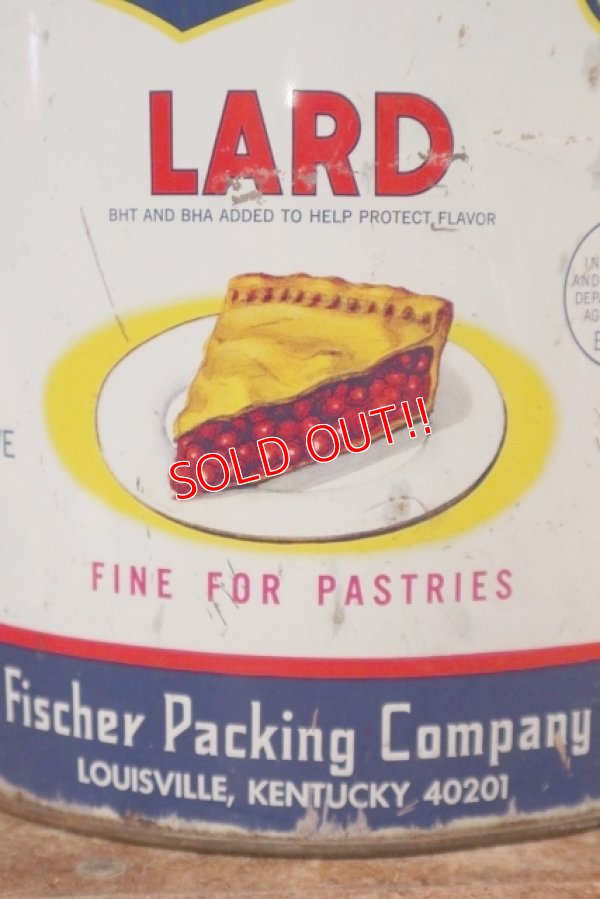 画像2: dp-200403-24 FISCHER'S / Vintage Lard Can