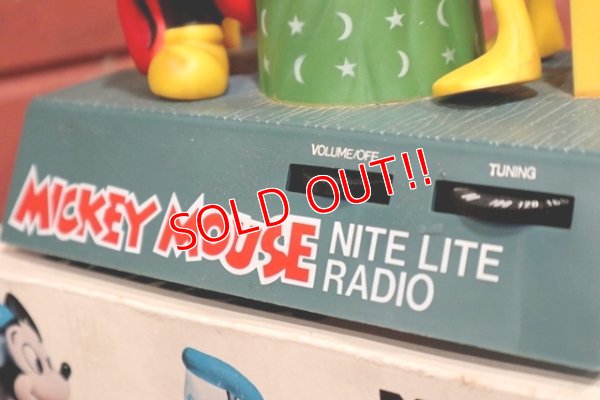 画像6: ct-200401-22 Mickey Mouse & Donald Duck / 1970's Nite-Lite Radio