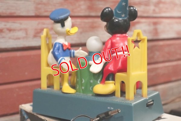 画像8: ct-200401-22 Mickey Mouse & Donald Duck / 1970's Nite-Lite Radio