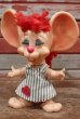 画像1: ct-200403-67 ROYALTY Industries / 1970's Roy Des of Fla Mouse Coin Bank "Rosy" (1)