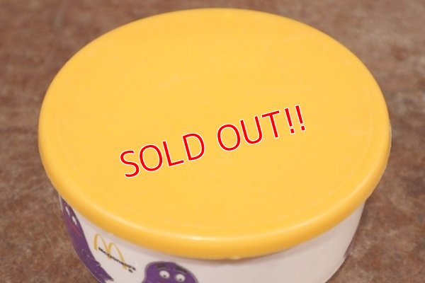 画像5: ct-200403-56 McDonald's / Grimace 1980's Plastic Bowl