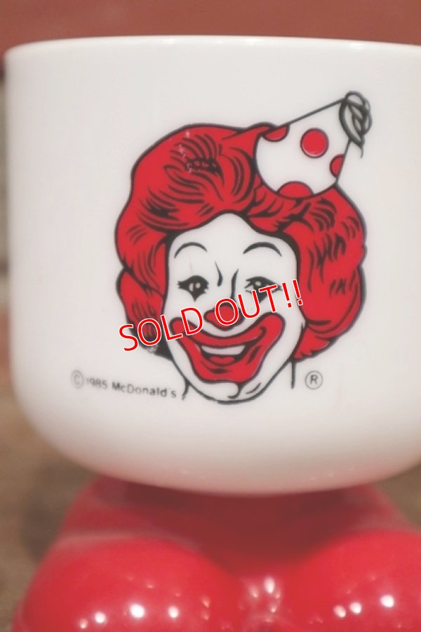 画像2: ct-200403-55 McDonald's / Ronald McDonald 1980's Foot Mug