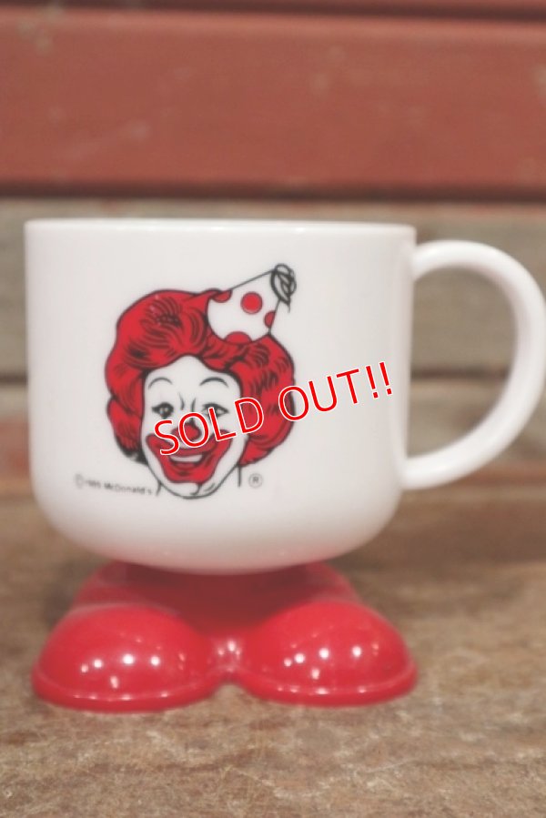 画像1: ct-200403-55 McDonald's / Ronald McDonald 1980's Foot Mug