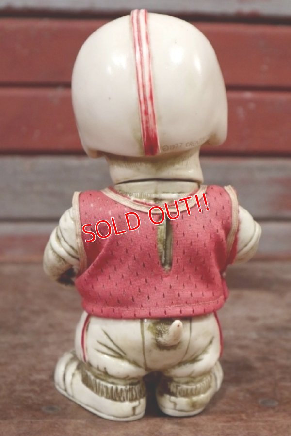 画像6: ct-200403-69 CREATIVE MFG INC, 1977 Football Dog Bank