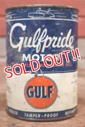 dp-200403-16 GULF / 1940's-1950's Gulfpride 1QT Motor Oil Can