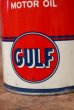 画像2: dp-200403-18 GULF / 1960's GULF SUPREME 1QT Motor Oil Can (2)