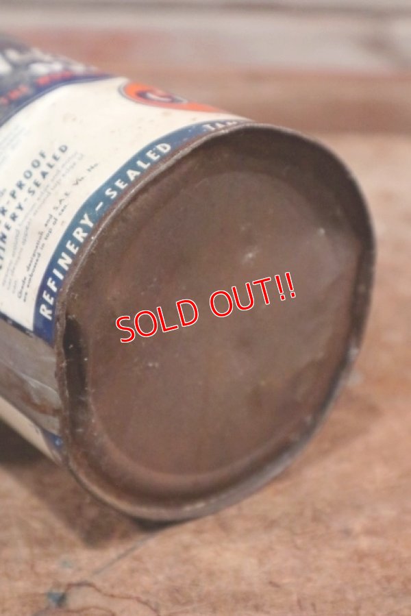 画像8: dp-200403-16 GULF / 1940's-1950's Gulfpride 1QT Motor Oil Can