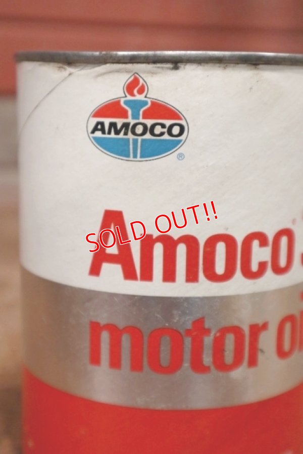 画像2: dp-200403-20 AMOCO / Amoco 300 1QT Motor Oil Can