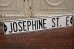 画像1: dp-200403-08 Road Sign "JOSEPHINE ST." (1)