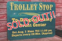 dp-200403-09 TROLLEY STOP SIGN
