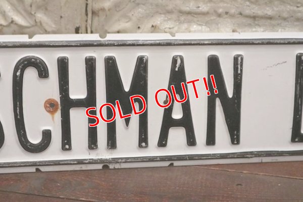 画像3: dp-200403-07 Road Sign "FLEISCHMAN LN."