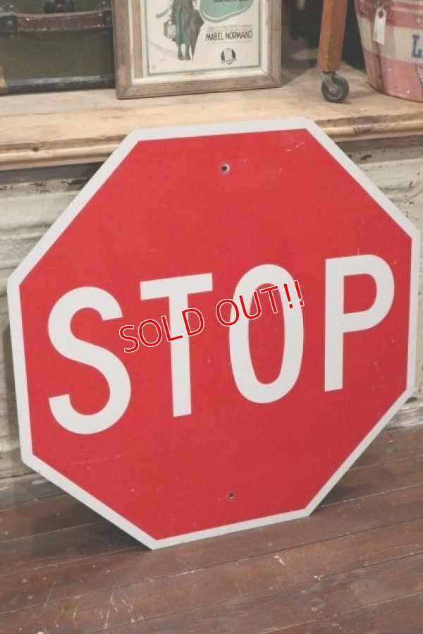 画像1: dp-200403-01 Road Sign "STOP"
