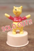 ct-121211-06 Winnie the Pooh / Kohner Bros 1970's Mini Push Puppet