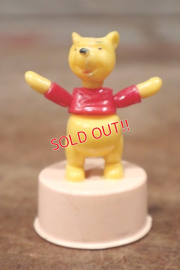 画像1: ct-121211-06 Winnie the Pooh / Kohner Bros 1970's Mini Push Puppet