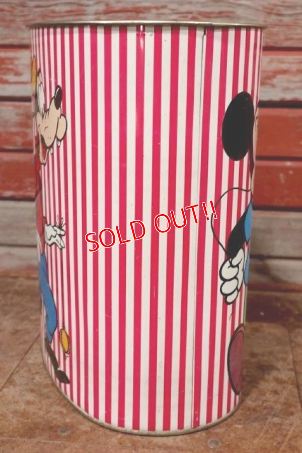 画像6: ct-200403-19 Mickey Mouse,Donald Duck and Goofy / Cheinco 1970's Trash Box