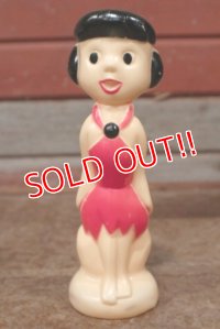 ct-200415-19 Betty Rubble / 1960's Plastic Figure