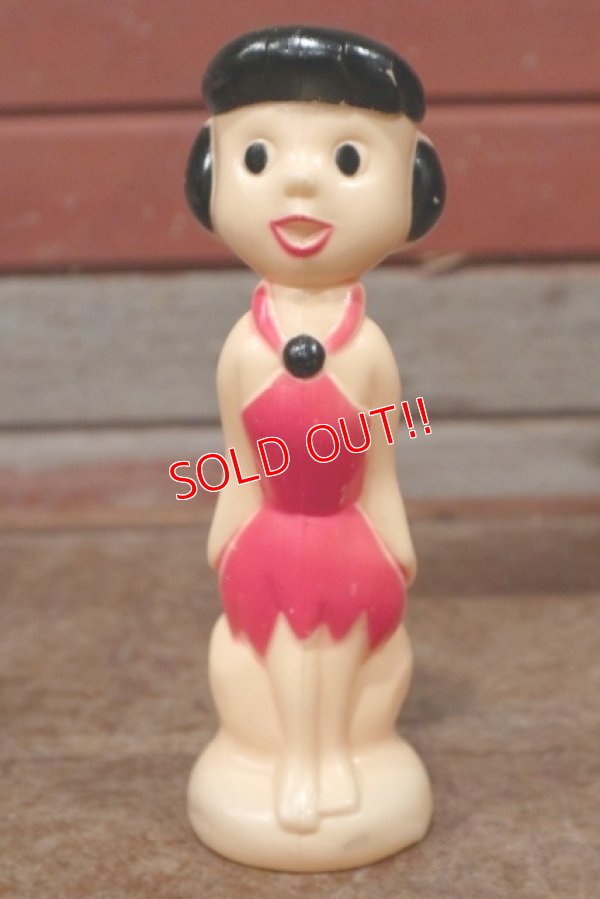 画像1: ct-200415-19 Betty Rubble / 1960's Plastic Figure