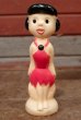 画像1: ct-200415-19 Betty Rubble / 1960's Plastic Figure (1)