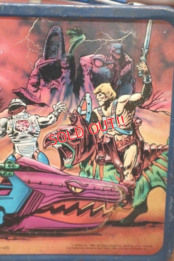 画像3: ct-200415-24 HE-MAN and the Masters of the Universe / Aladdin 1980's Metal Lunch Box