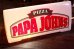 画像1: dp-200403-14 PAPA JOHN'S / Delivery Car Sign (1)