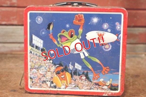 画像1: dp-200415-21 Everett AquaSox & Wienerschnitzel / 1990's Metal Lunch Box