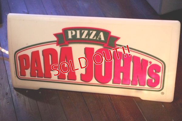 画像2: dp-200403-14 PAPA JOHN'S / Delivery Car Sign