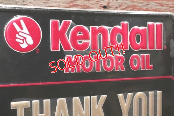 画像2: dp-200415-05 Kendall / 1980's "THANK YOU FOR YOUR BUSINESS" Sign
