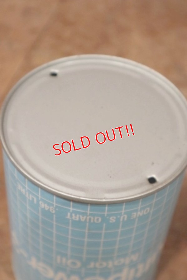 画像6: dp-200415-14 MARATHON / Multipower-3 1QT Motor Oil Can