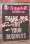 dp-200415-05 Kendall / 1980's "THANK YOU FOR YOUR BUSINESS" Sign