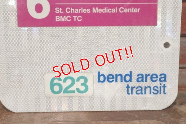 画像4: dp-200415-02 Road Sign "bend area transit bus stop"