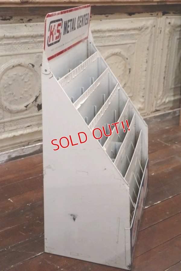 画像6: dp-200415-06 K＆S METAL CENTER / 1960's Metal Rack