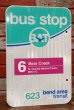 画像1: dp-200415-02 Road Sign "bend area transit bus stop" (1)