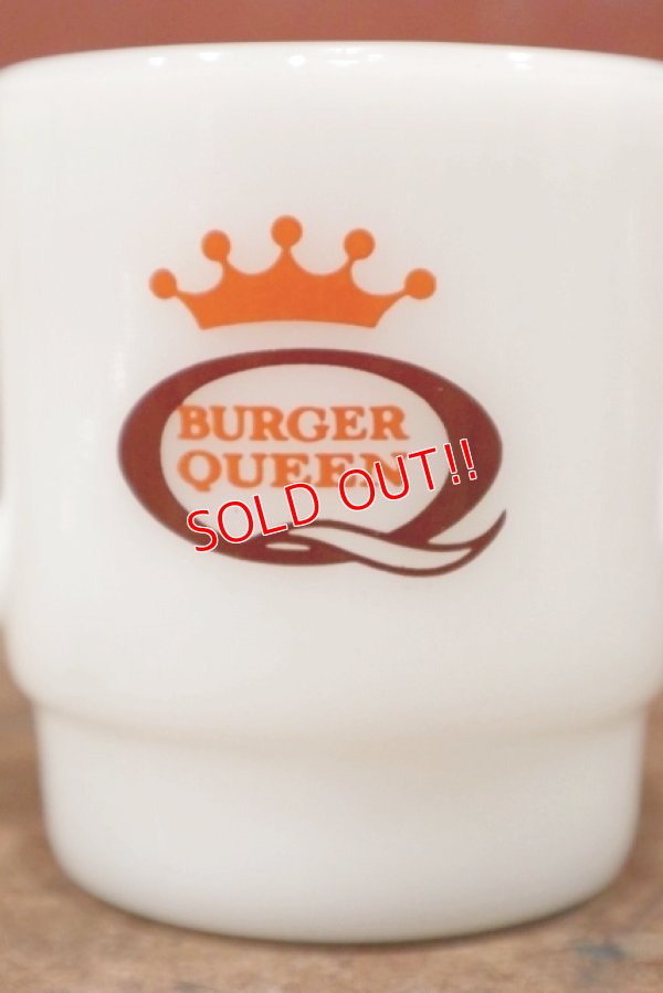 画像2: kt-200501-04 Burger Queen / Fire-King 1960's-1970's Mug