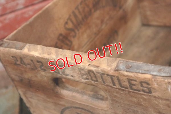 画像9: dp-200501-05 UNITED STATES BREWING CO. CHICAGO / Vintage Wood Box