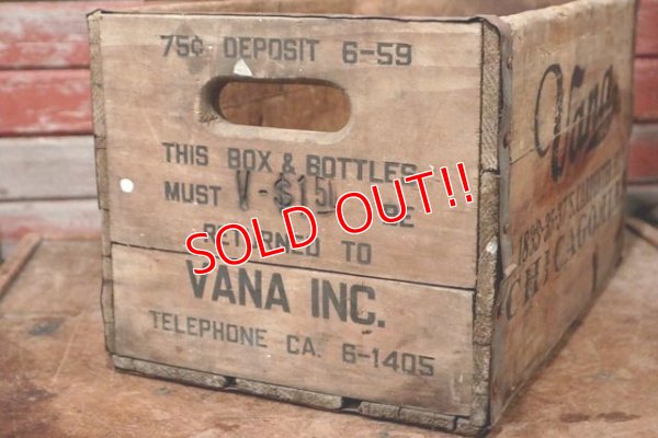画像4: dp-200501-07 Vana Inc. / Vintage Wood Box