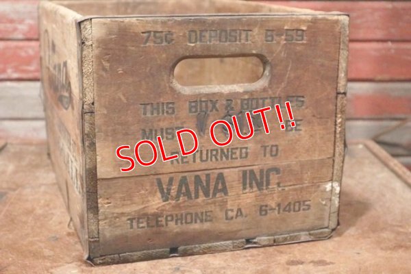 画像3: dp-200501-07 Vana Inc. / Vintage Wood Box