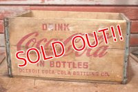 dp-200501-10 Coca Cola / 1940's-1950's Wood Box