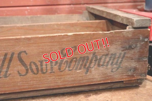 画像3: dp-200501-08 Campbell Soup Company / Vintage Wood Box