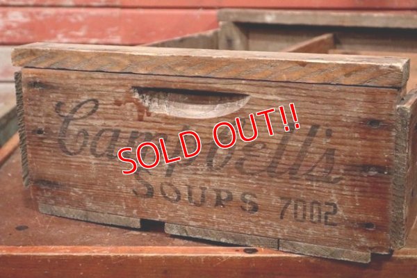画像6: dp-200501-08 Campbell Soup Company / Vintage Wood Box