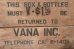 画像5: dp-200501-07 Vana Inc. / Vintage Wood Box