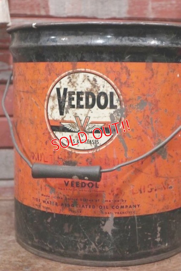 画像3: dp-200510-01 VEEDOL / 1950's 5 Gallons Oil Can