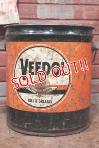 dp-200510-01 VEEDOL / 1950's 5 Gallons Oil Can