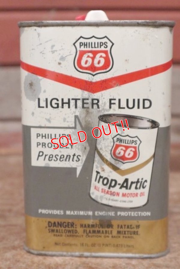 画像1: dp-200501-30 PHILLIPS 66 / 1970's〜Lighter Fluid Oil Can