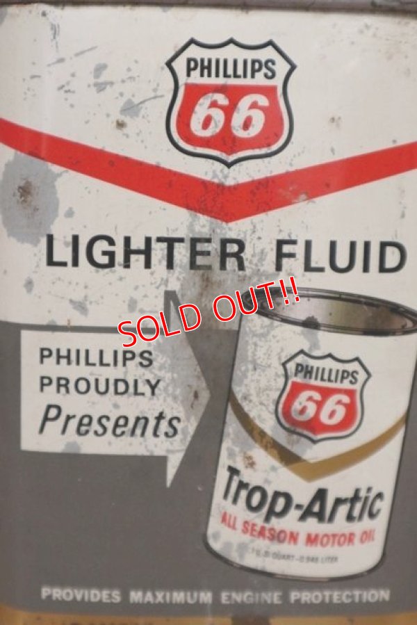 画像2: dp-200501-30 PHILLIPS 66 / 1970's〜Lighter Fluid Oil Can