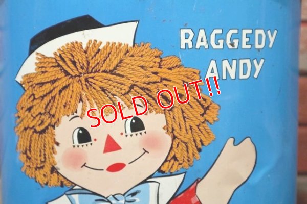 画像3: ct-200501-06 Raggedy Ann and Andy / CHEINCO 1972 Trash Can