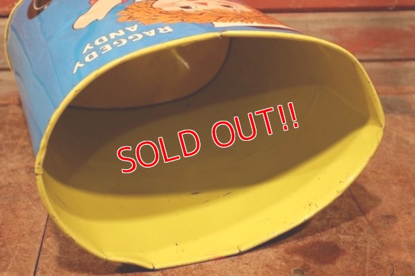 画像9: ct-200501-06 Raggedy Ann and Andy / CHEINCO 1972 Trash Can